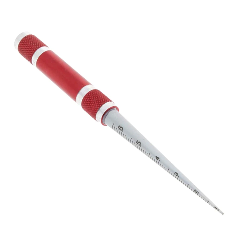 Welding Taper Gage Conical Taper Gauge Feeler Depth Ruler Space Hole Measurement Tool 1-6.5Mm