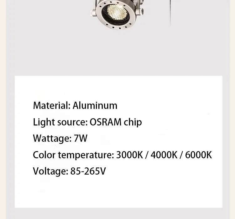 Led Track Light Industrial Style Rail Spot Light Aluminum Brushed Nickel Color Ceiling Lamp Whole Full Set 3 4 Lights Wall Wash