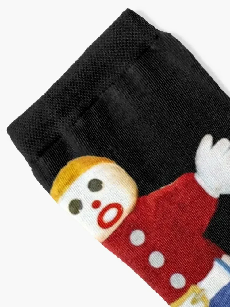 Gingerbread Mr. Bill Socks Run cute halloween Socks Girl Men's