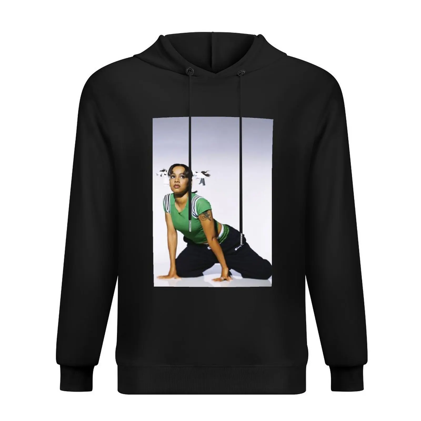 

Left Eye - tlc poster lisa lopes Hoodie men clothing men's sweat-shirt set autumn clothes male clothes new hooded tee