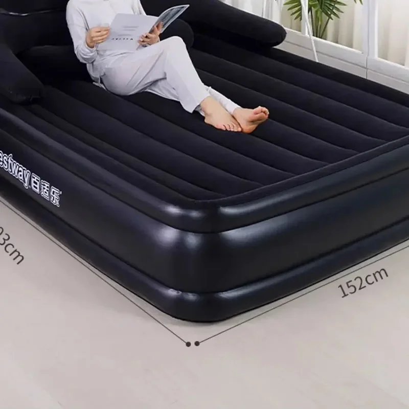 Children Double Bed Air Inflatable Nordic Full Sex Lazy Platform Safe Floating Tatami Camping Matrimoniale Home Furniture