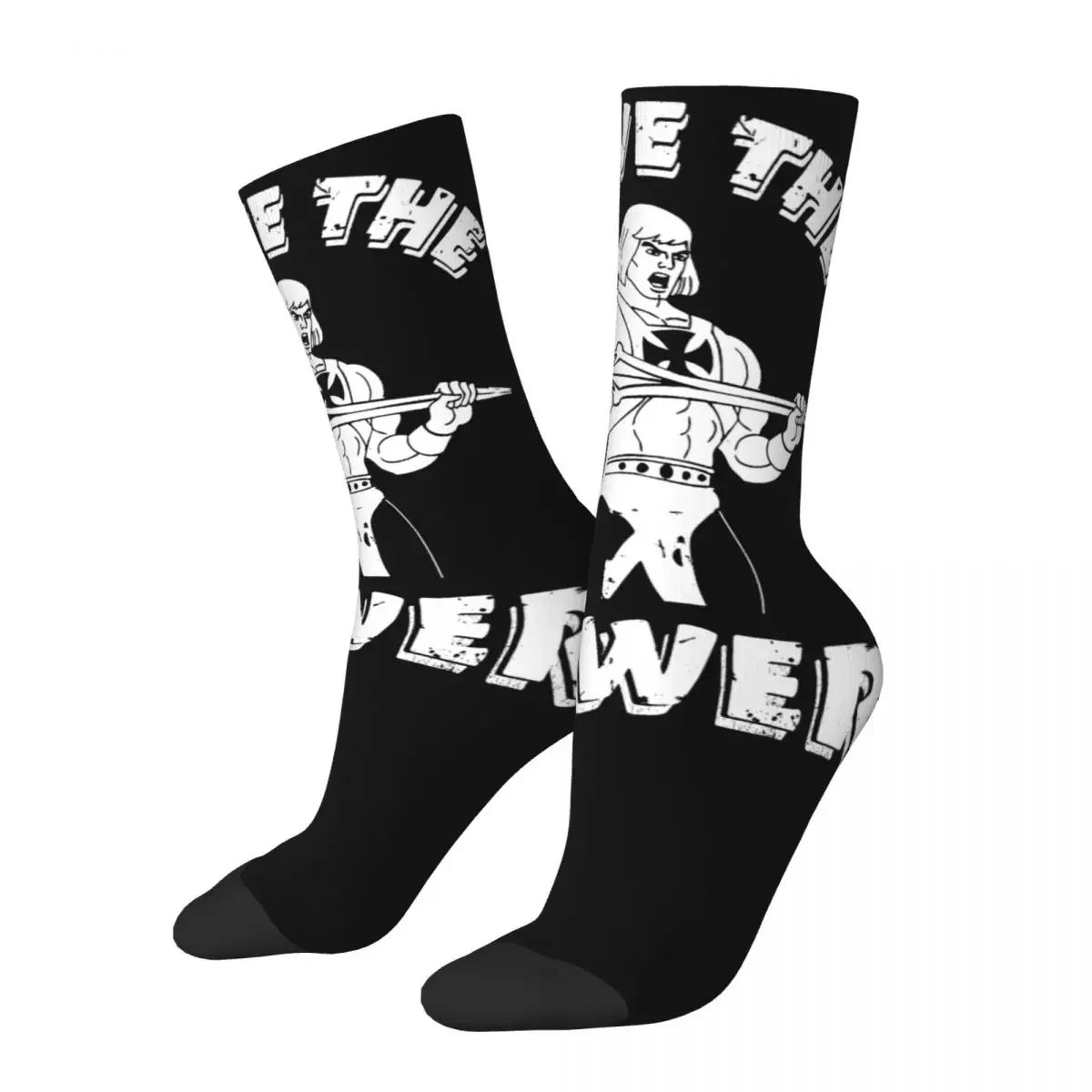 

Веселые забавные мужские носки He-Man I'm The Power Socks Masters Of The Universe Sport женские новые носки в уличном стиле зима
