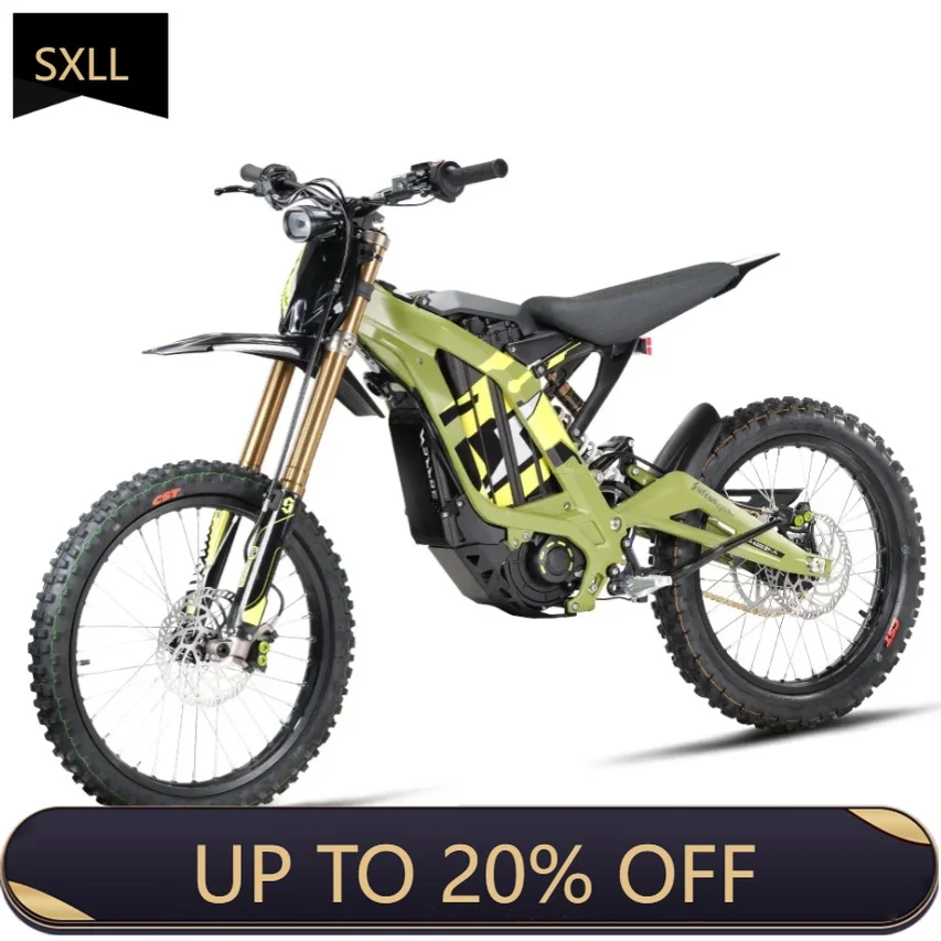 SXLL  LBX Free Shipping E Dirt Bike 72V 10000w Middrive Ebike Cheap 100Km 35Ah Sun Ron Electric Motorcycle Moto Electrica