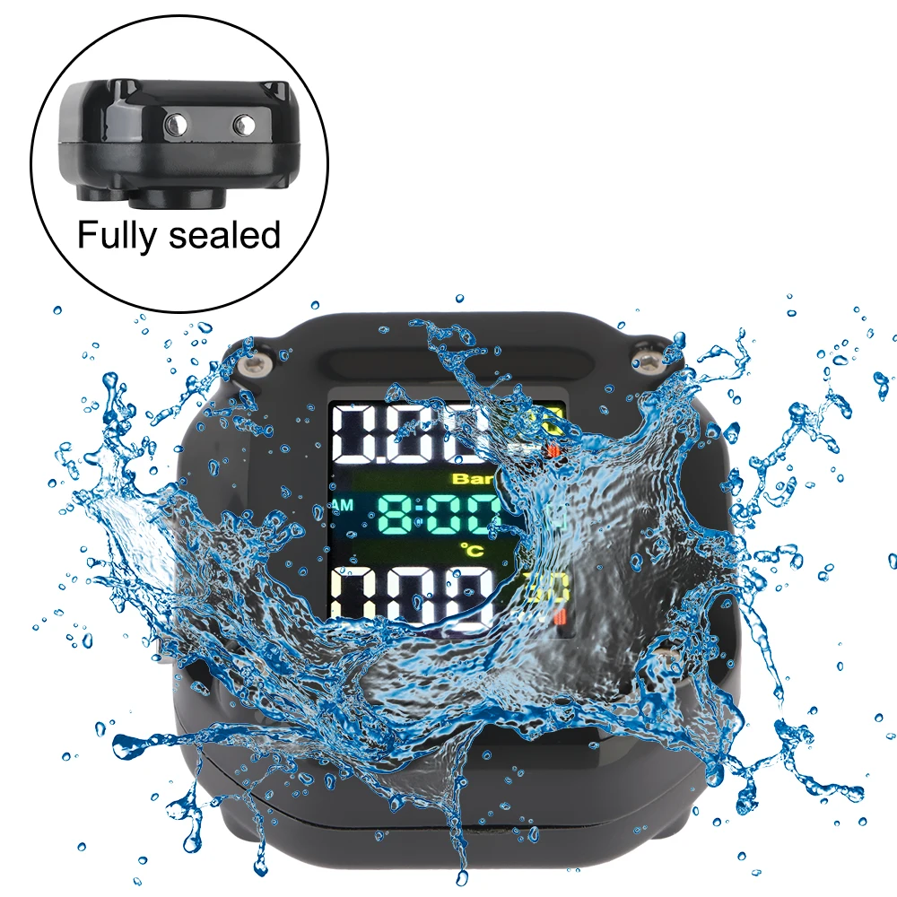 Picture 6: Internal sensor Tyre Temperature With 2 External Sensors Precise LCD Colorful Display Security Alarm System
