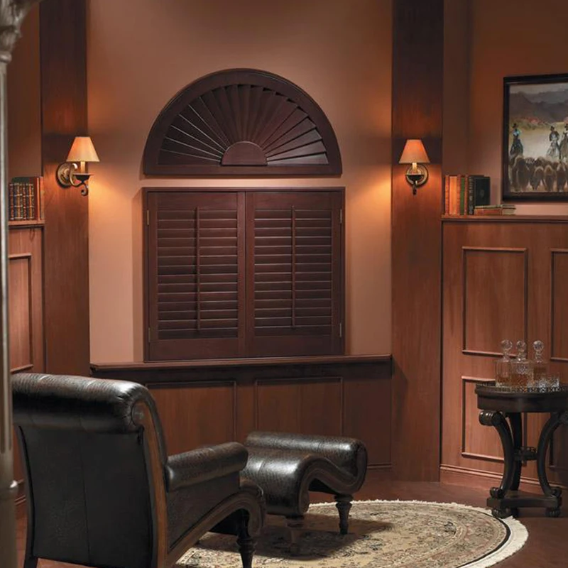 Custom Modern Design Plantation Shutters Pvc Horizontal Opening Privacy Protection Eco-Friendly Pvc Window Shutters