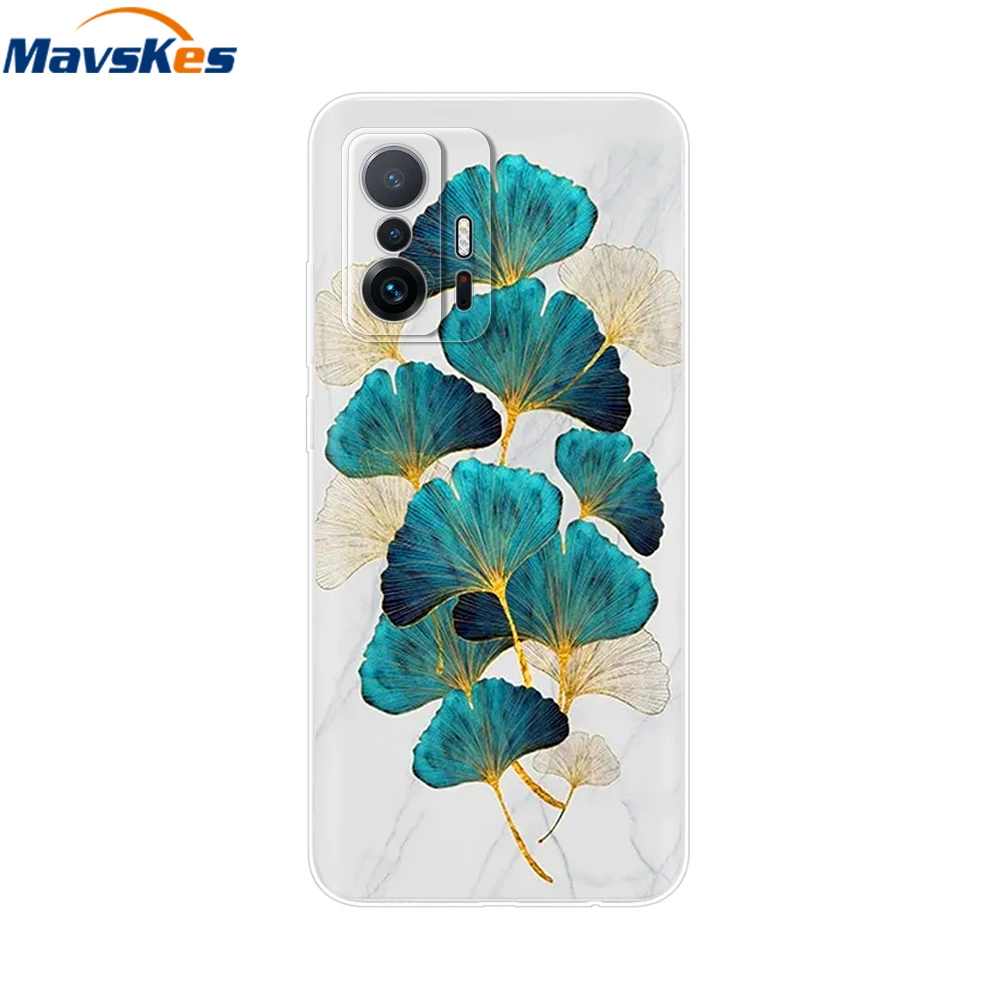 For Xiaomi 11T Pro Case For Xiaomi 11T Cover Transparent Silicone Cute Back Cover Cases Soft Bumper for xiaomi 11t 5g t11 Capa