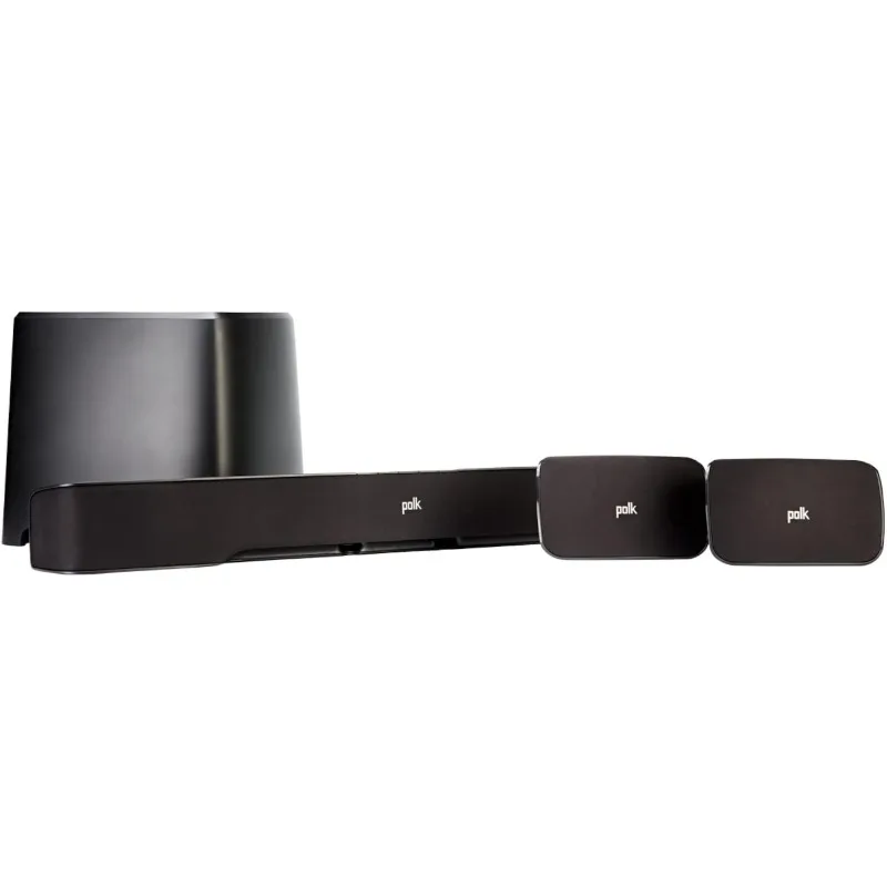 

III 5.1 Channel Wireless Surround Sound System, Includes Sound Bar, L & R Rear Surrounds and 7'' Subwoofer