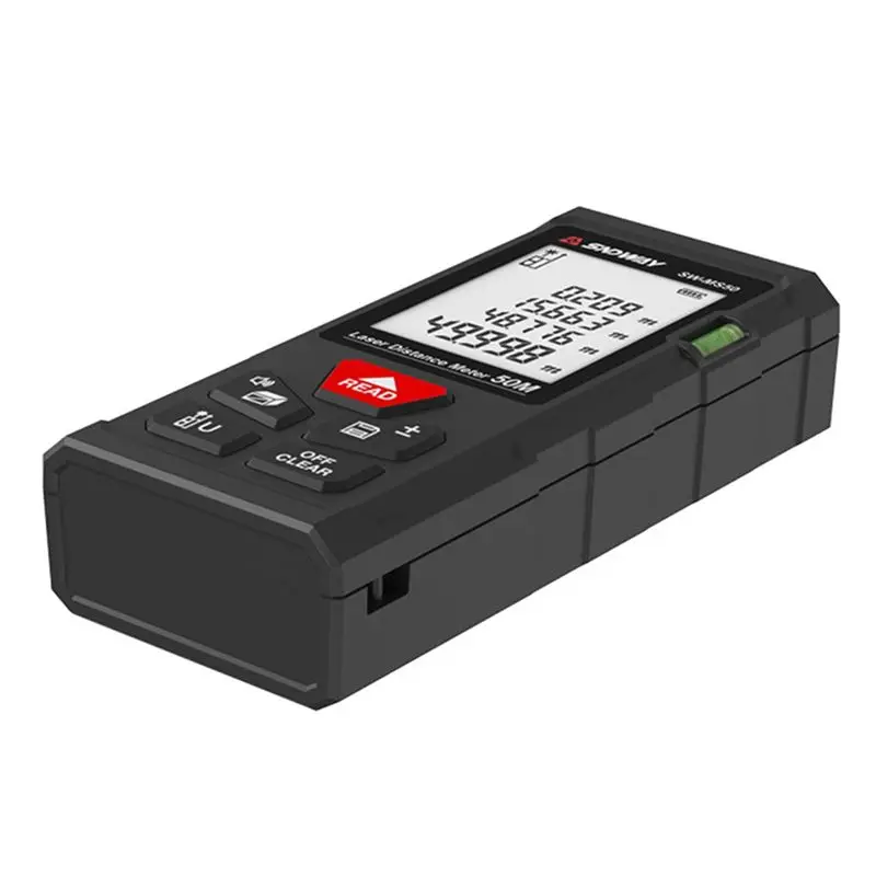 SNDWAY Laser Distance Meter Electronic Laser Ruler With Distance/Area/Volume/Self-Calibration