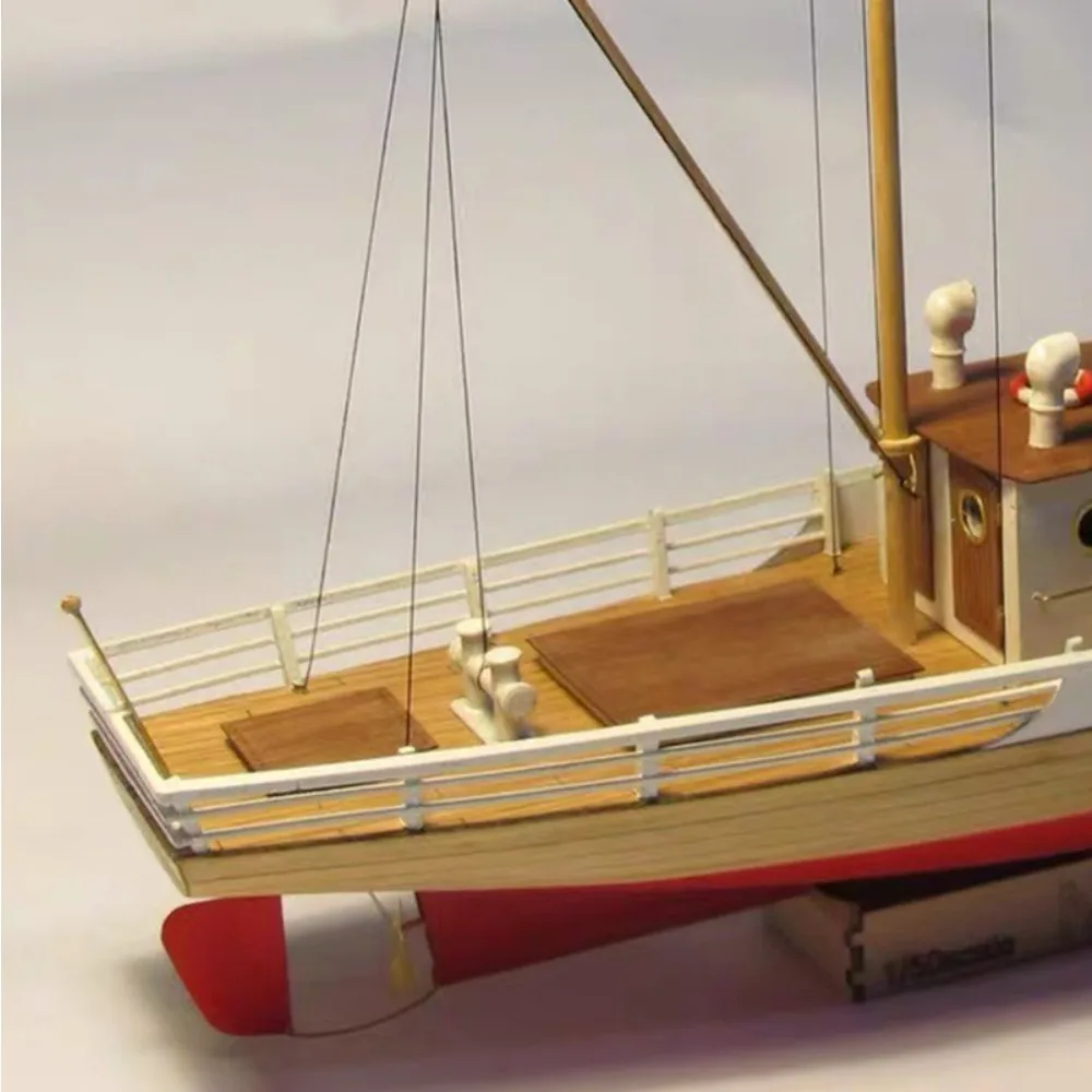 1/50 محاكاة Naxos المراكب الشراعية 32.8 سنتيمتر ثلاثية الأبعاد الكمبيوتر المساعدة تصميم خشبي المراكب الشراعية أطقم منمذجة الصبي لعبة هدية الحلي
