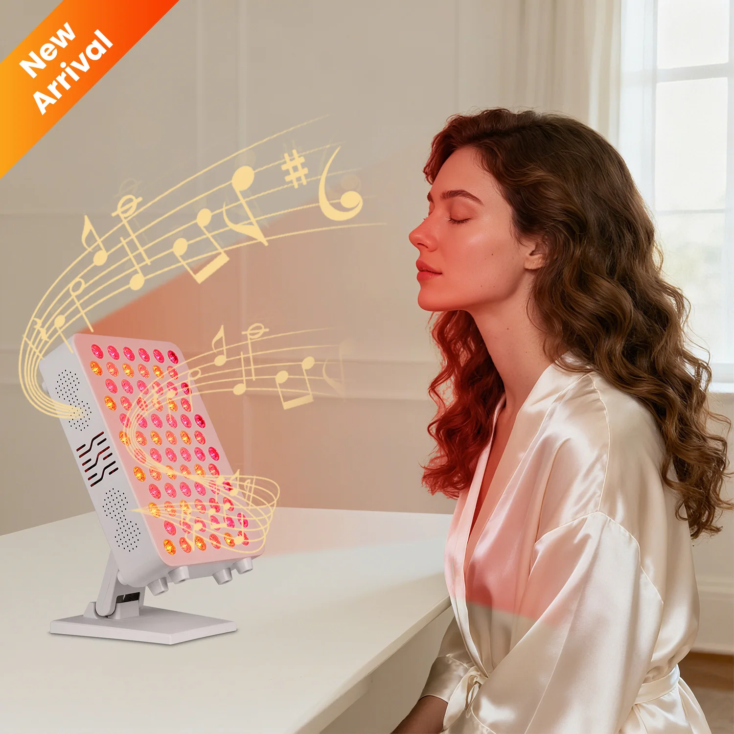 New IDEATHERAPY Latest RLPRO100 X2  Music Playback Led Red Light Therapy Panel Led Therapy Red Light Therapy Panel Yoya Room