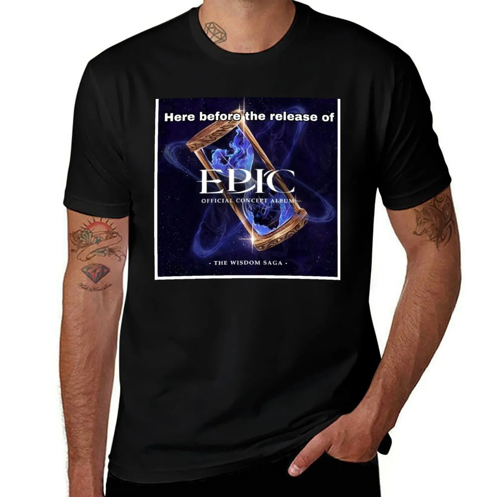 La saga de la sagesse, avant la sortie du t-shirt décontracté et ample pour fans, style urbain