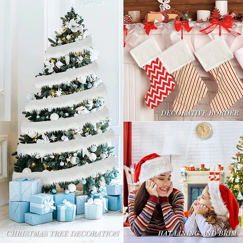 Faux Raccoon ขนสัตว์ริบบิ้นเทป DIY เย็บเสื้อผ้า Fluffy Trim ตัดผ้าตกแต่งบ้านเย็บเครื่องแต่งกายคอหมวก