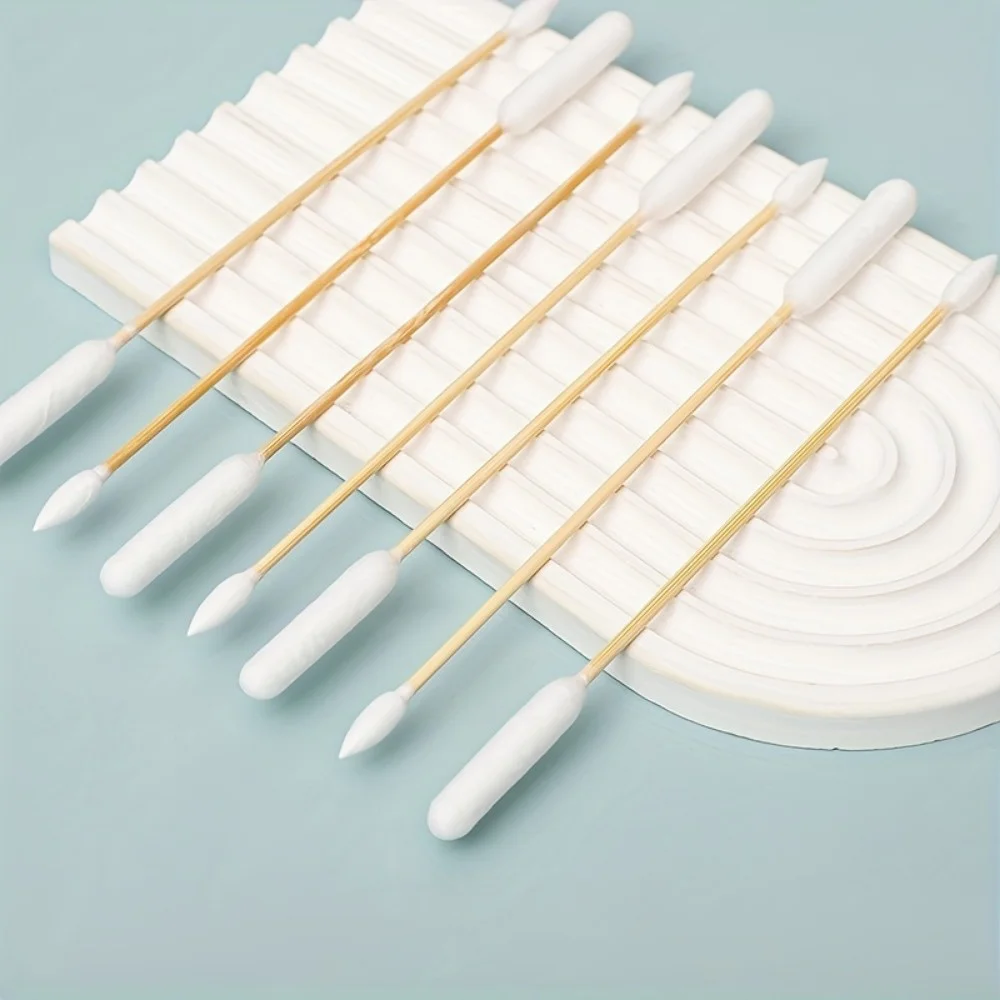 

1/2/6/10packs(50pc/pack,15cm Cylindrical pointed cotton swab,Swabs for Tattoo,Personal cleaning and care, Makeup & Ear Cleaning
