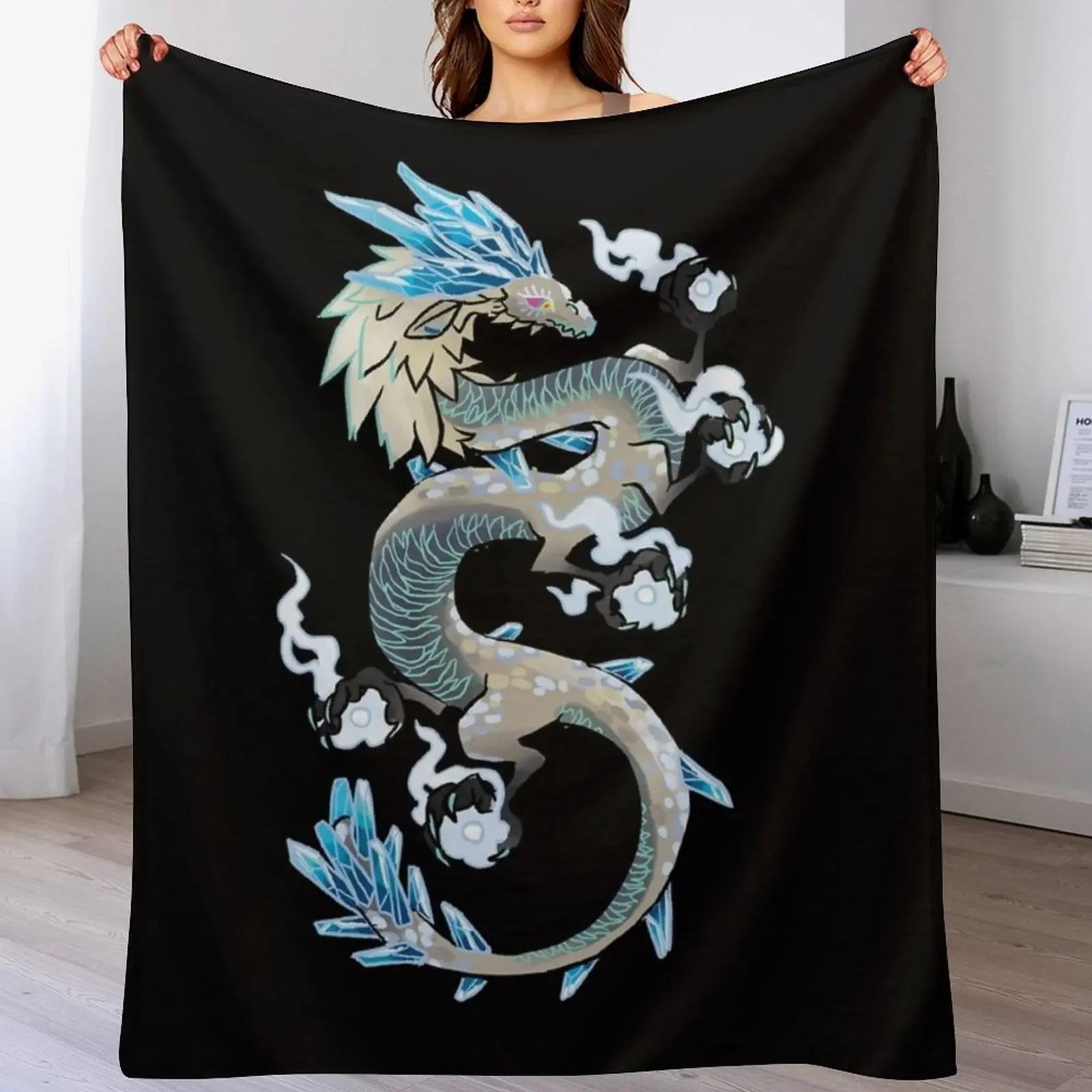 

Ancient Naydra Throw Blanket Cozy Light Blanket for Travel Camping Picnic