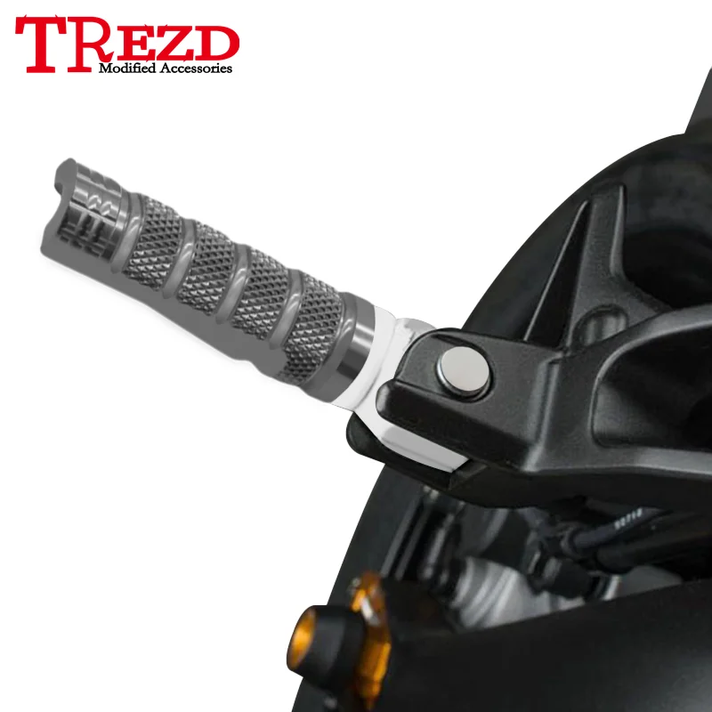 NEW Anti-slip Rear Passenger FootPegs Footrest Foot Pegs Pedals CNC Motorcycle Accessories For Z900 2017-2024 Z900RS 2018-2024