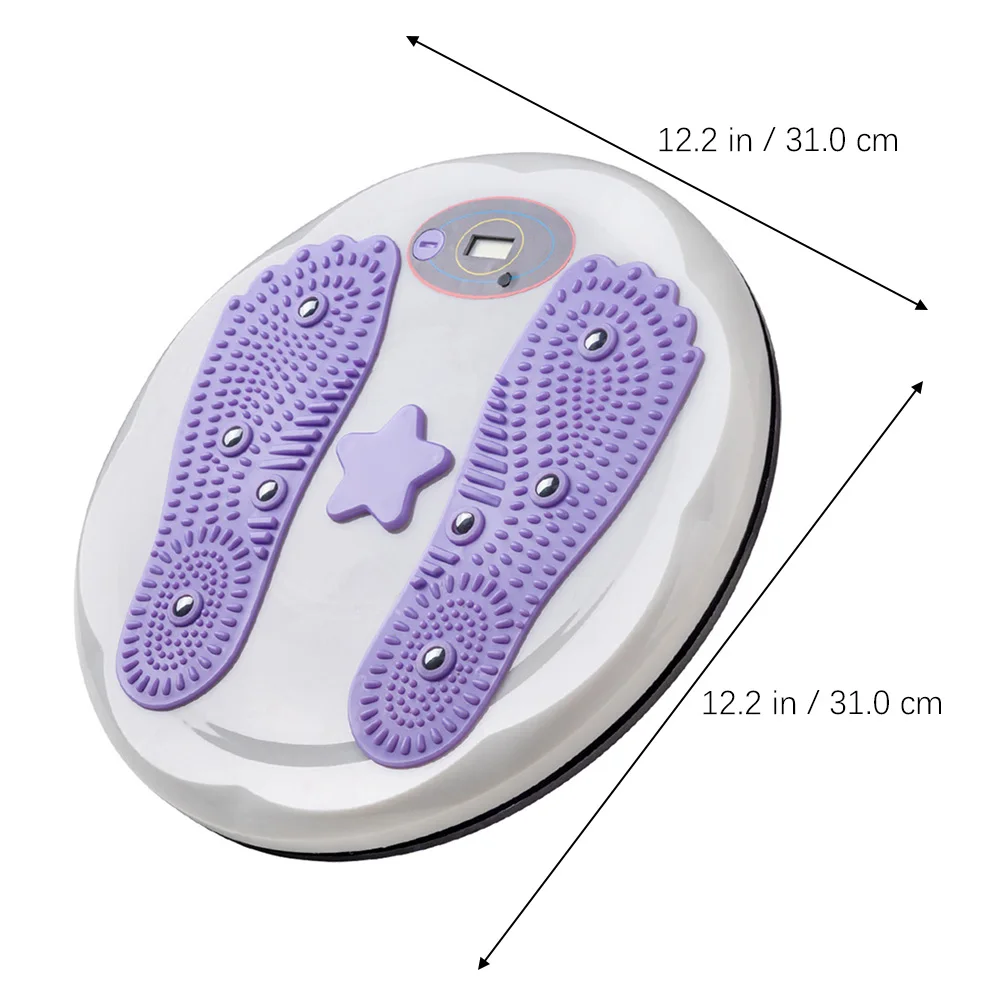الخصر التواء القرص البنفسجي عدم الانزلاق أجهزة لياقة بدنية للمنزل تجريب العد نمط التخسيس الدورية مجلس أداة التدريب الأساسية #1