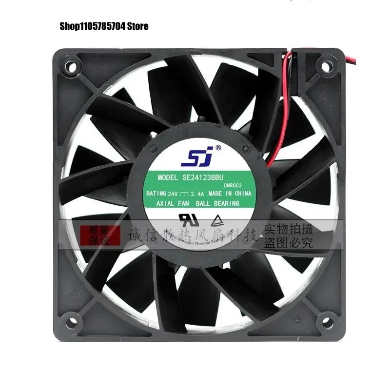 DL New CPU Fan for SJ 12CM SE241238BU 24V 2.40A 12038 120*120*38mm
