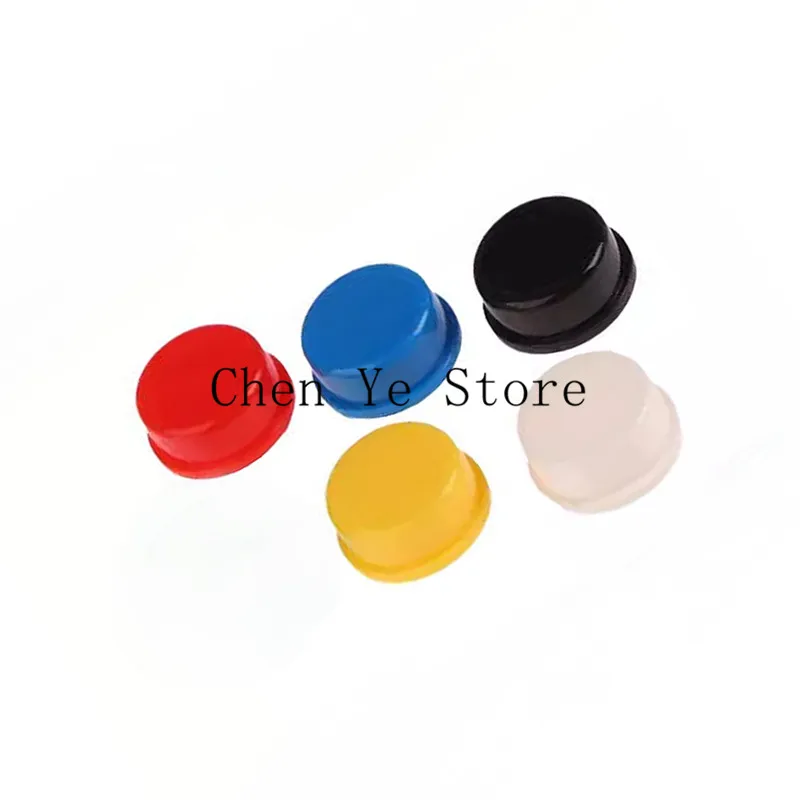 25 PZ/25 Set Box Touch 12*12*7.3h Pulsante Circolare Con Tappo Pulsante Micro Interruttore 12X12X7.3MM