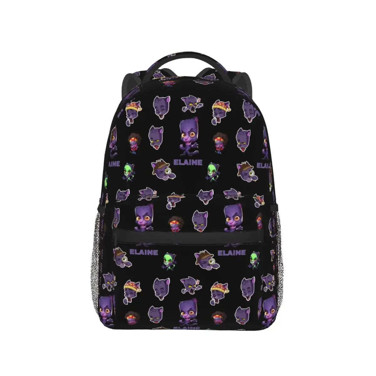 حقائب ظهر Zooba Battle Arena Royale Character Elaine Zoo للأولاد والبنات حقيبة كتب للأطفال حقائب مدرسية للكمبيوتر المحمول حقيبة كتف