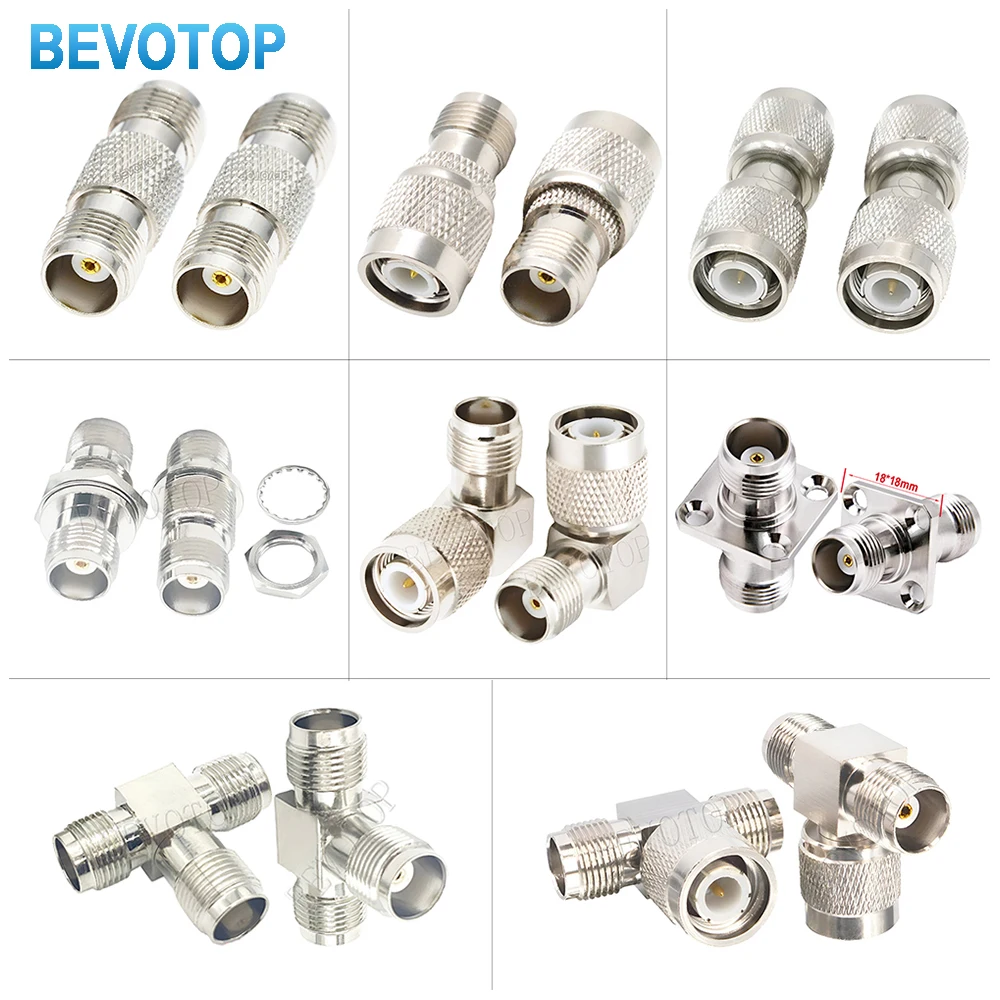 1-peca-conector-tnc-macho-femea-em-t-de-Angulo-reto-divisor-de-3-vias-adaptador-duplo-tnc-macho-femea-2x