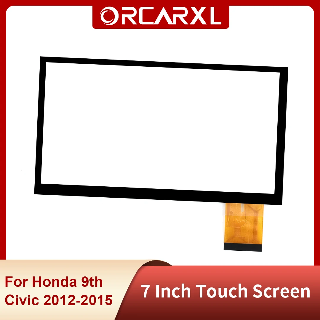 7 Inch Touch Screen Glass Digitizer Fit for Honda 9th Civic 2012-2015 Year Car DVD Radio Audio Multimedia Player GPS Navigation