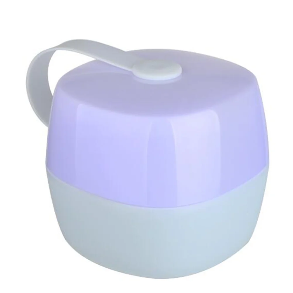 قطعتان من صناديق اللهاية ذات الفم الواسع لتخزين الأصابع إلى درع الموضع حول حقيبة الحفاضات باللون الأرجواني والوردي