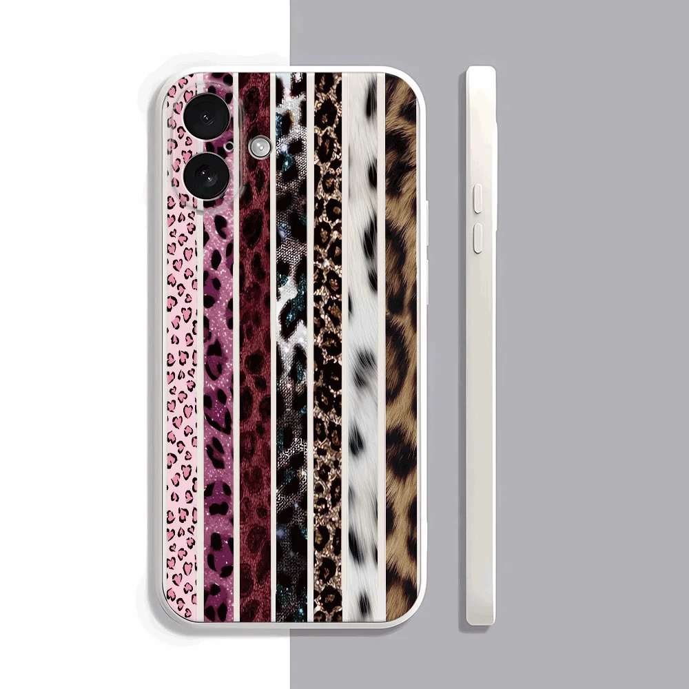 

Leopard print Phone Case for iPhone17Pro Max/17Pro/17/16/15/14/13/12/11/Pro/Plus Fashion Friend Gift Aesthetic Phone Case