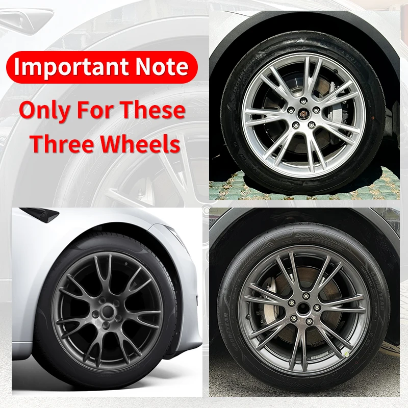 4PCS/Set Hubcaps 19 inches Full Coverage Arachnid Wheel Cover Cap Design for Tesla Model S/Model Y Automobile Accessories