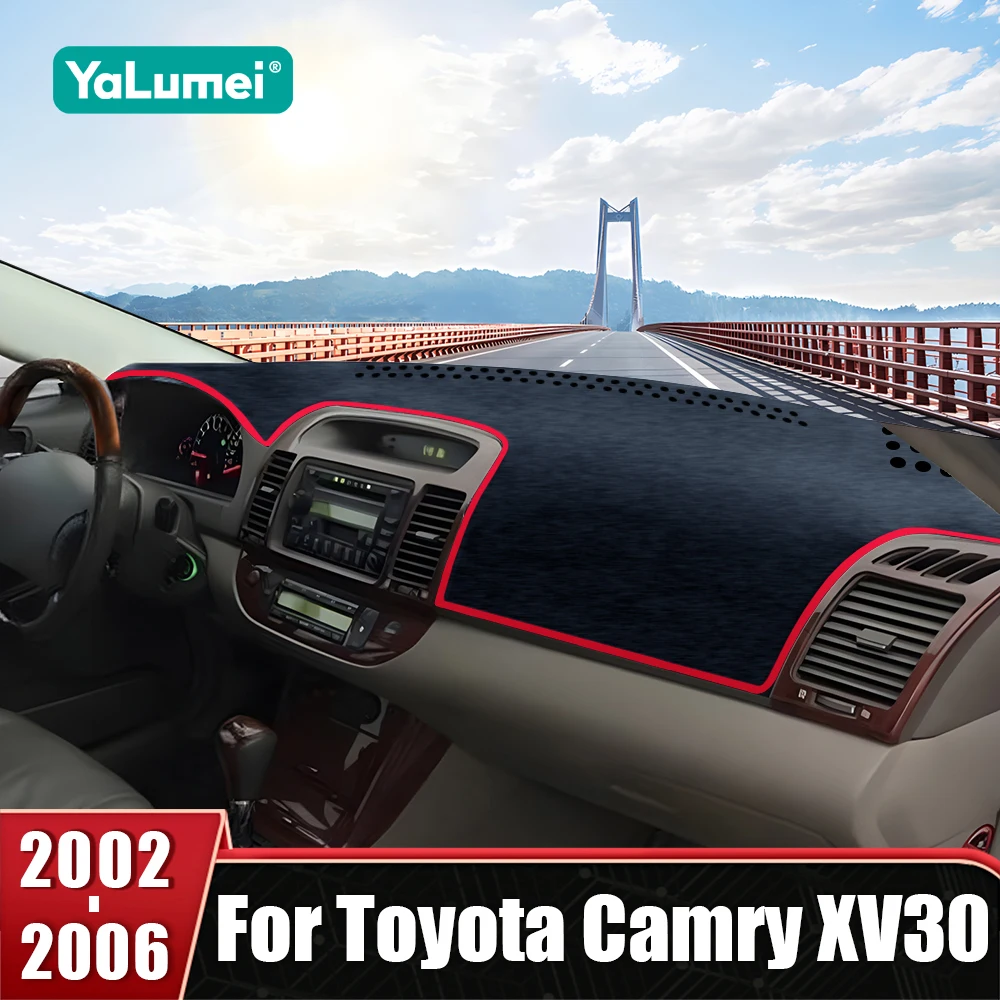 

Car Dashboard Cover Mat Dash Board Sun Shade Pad Anti-UV Case Accessories For Toyota Camry 30 XV30 2002 2003 2004 2005 2006