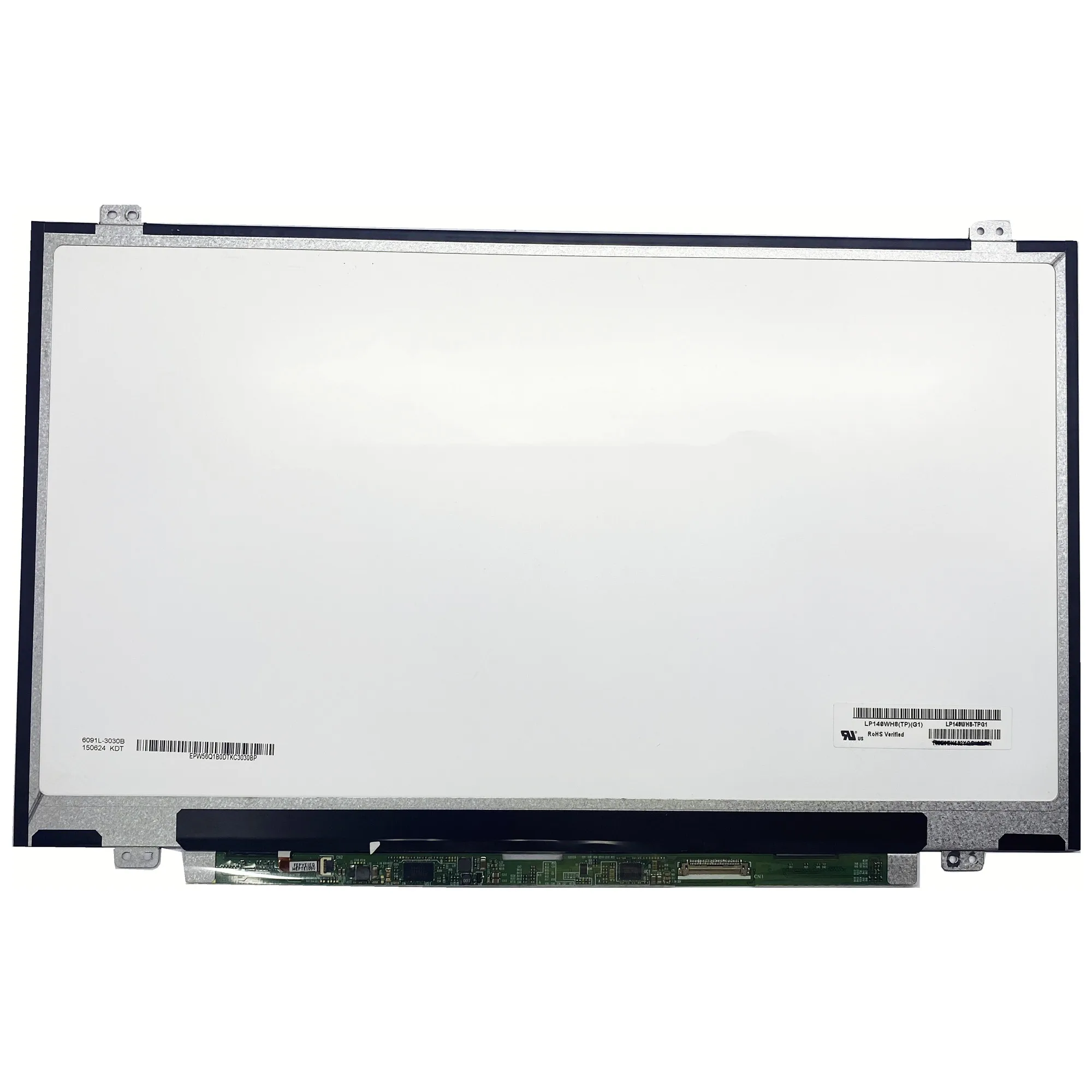 LP140WH8-TPG1 LP140WH8-TPA1 TPK1 NT140WHM-N31 NT140WHM-N41 B140XTN03.2 HB140WX1-301 14.0''Laptop LCD Screen 1366*768 EDP 30 PINS