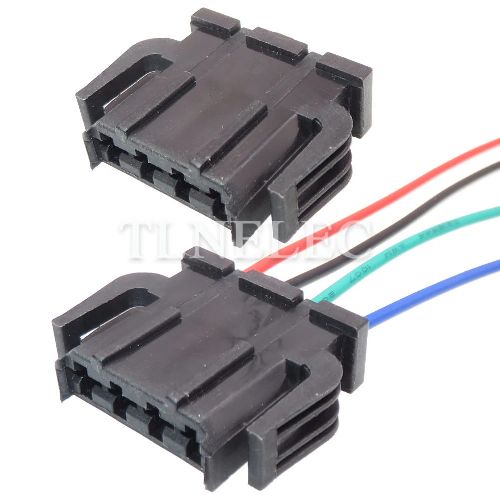 4 Pin Way Auto Wire Harness Socket with Wires Car Unsealed Connectors For VW 893971634 893 971 634 893971994