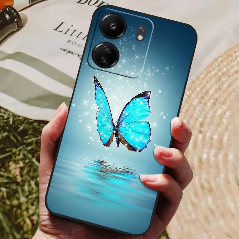 Dla Xiaomi Redmi 13C Etui Redmi13C Luksusowe malowane silikonowe etui na telefon dla Redmi 13c 13 C Etui ochronne Capas — zdjęcie produktu 6
