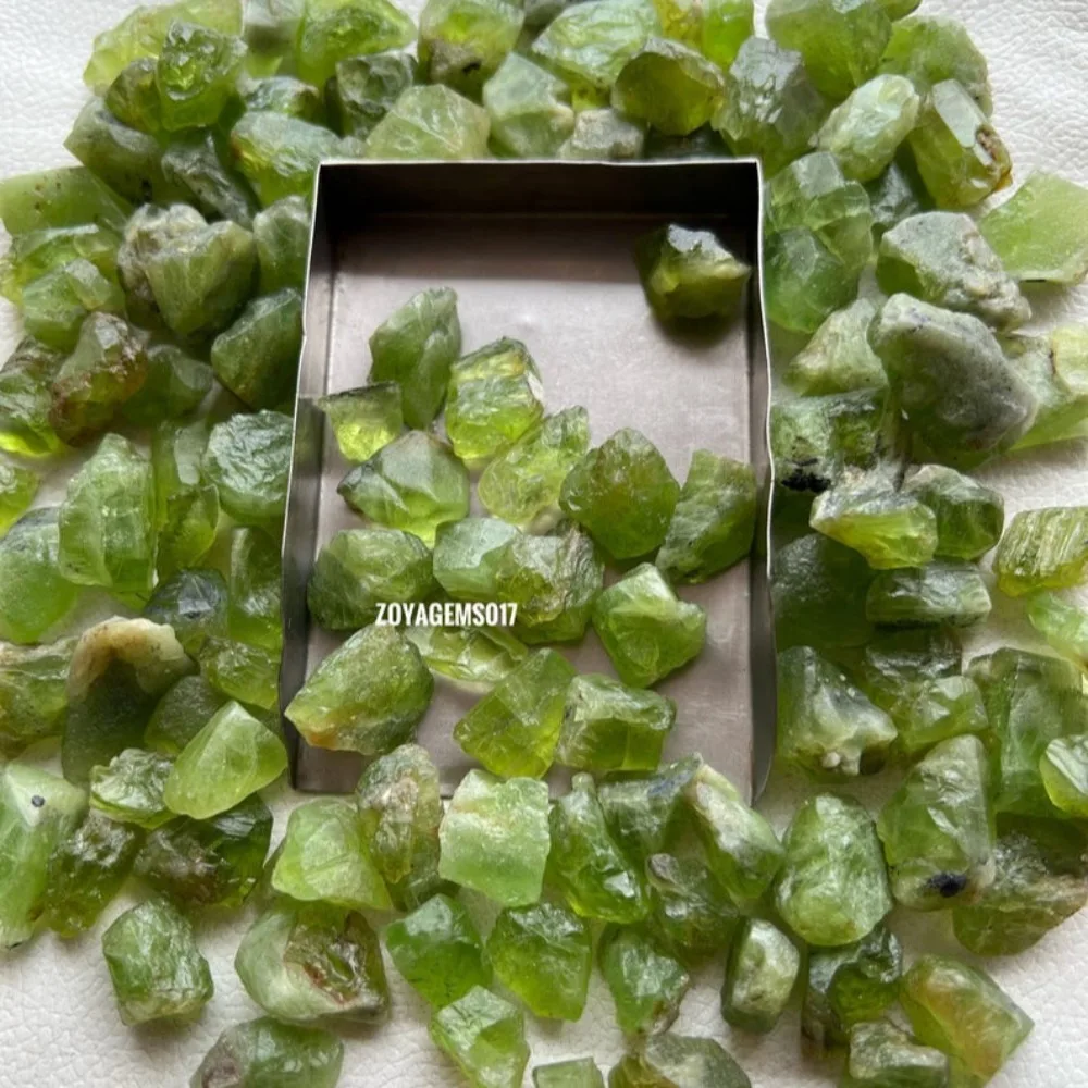 Rough/Raw Peridot Stones, August Birthstone-Peridot Raw Stone-10-20mm Green Natural Peridot Gemstone- Aaa Peridot Gemstone-natur