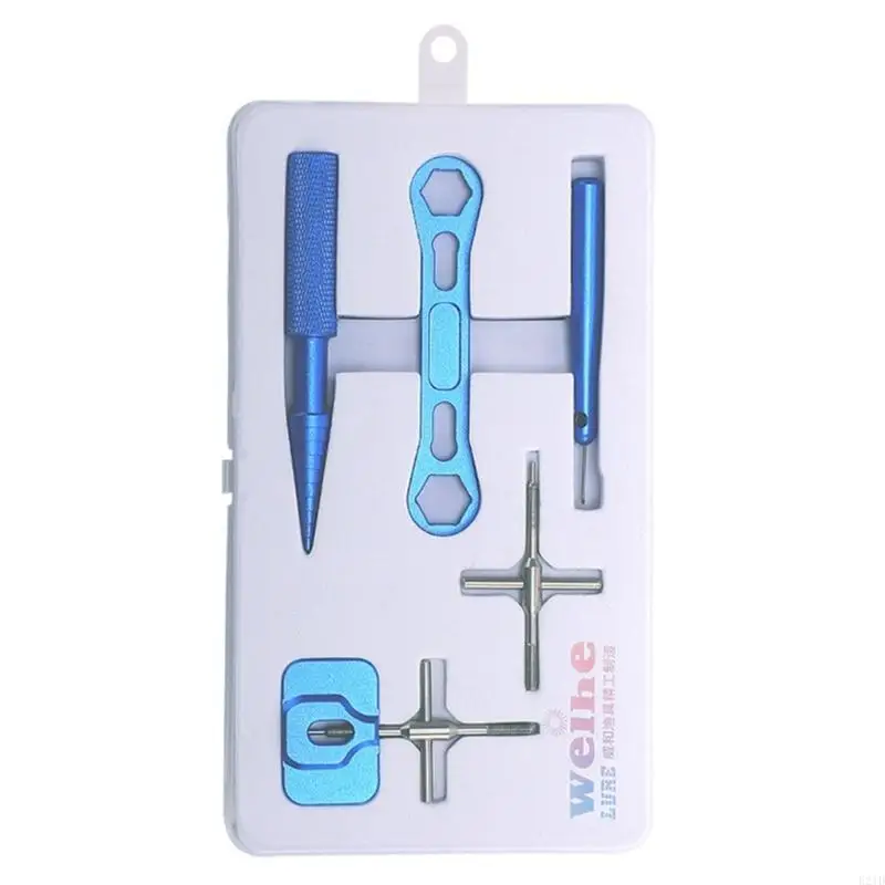   5Pcs Fishing Reel Maintenance Repair Tool Kits Fishing Reel Care Repair Maintenance Kits Fishing Reel Maintain Tool Kits