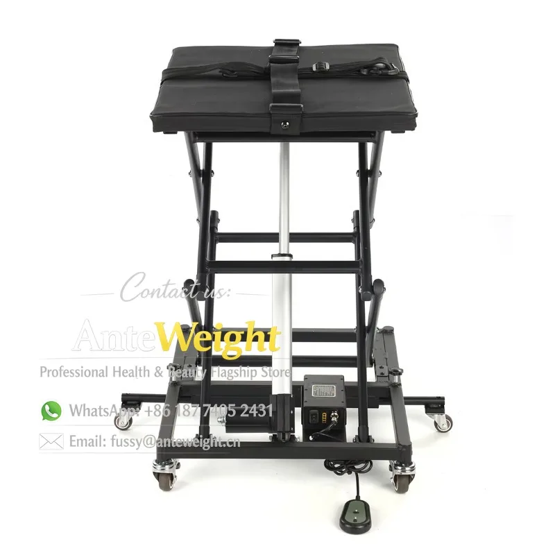 Compact Aluminum Alloy Lighteright Portable Foldable Medical Small Electric Vertical Platform Lift Table Pallet