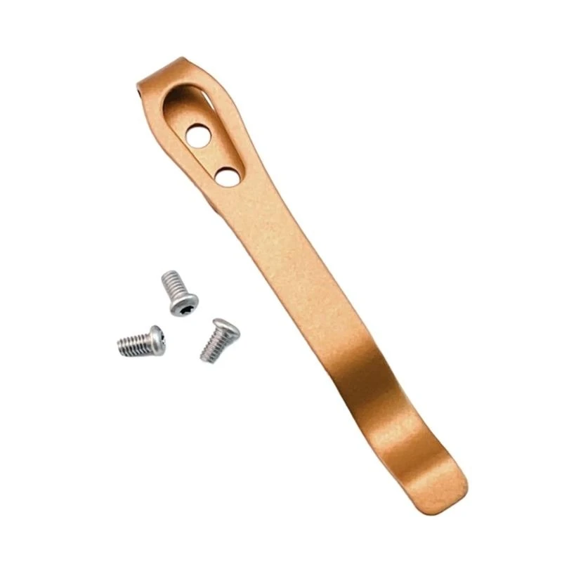 X37E Stainless Steel Pocket Clip Back Clamp for Cutter DIY Tool Repair Project