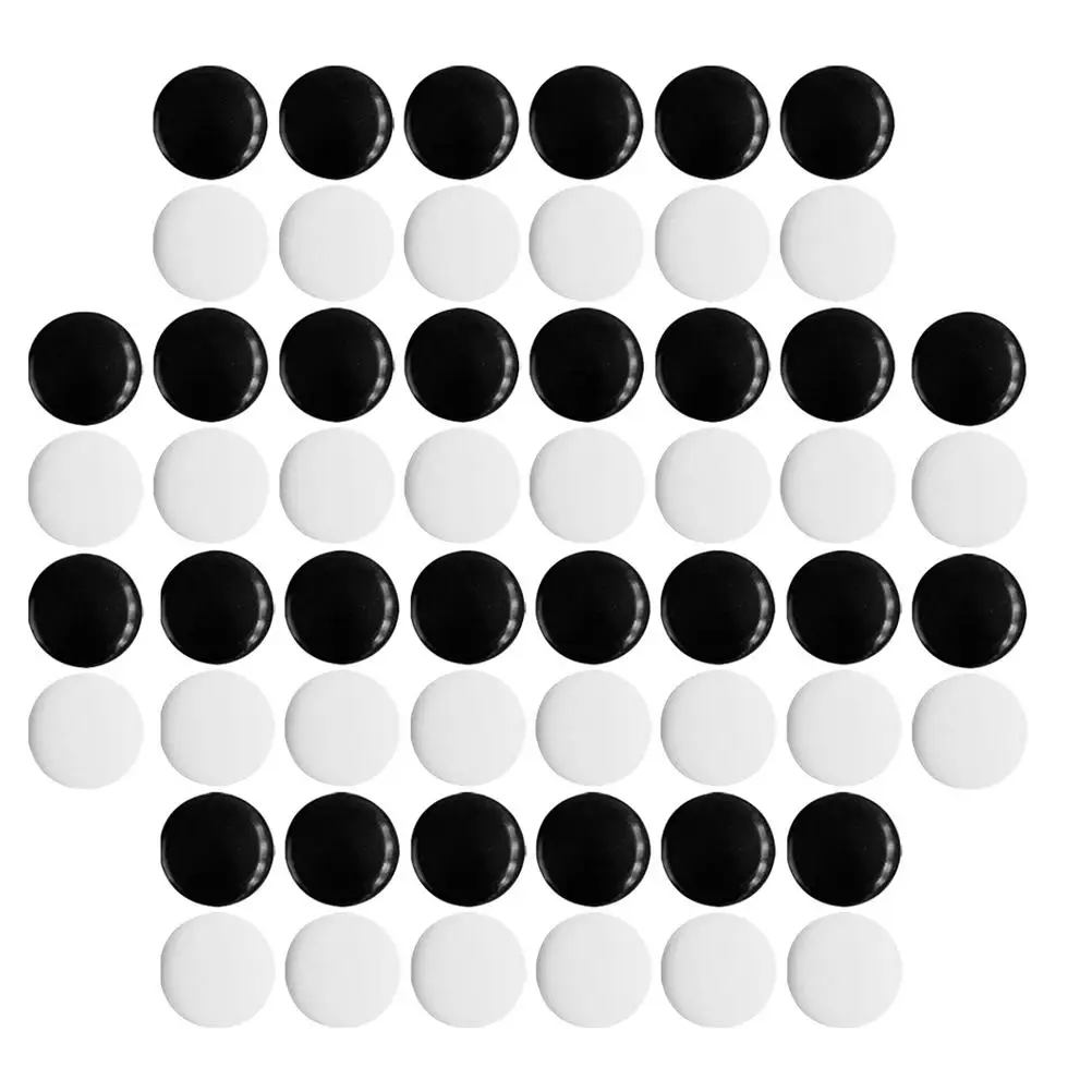 

360 Pcs Go Chess Pieces Melamine Yunyaozi Beads Board Game Bag Home Use Black White Stones Smooth Surface