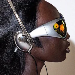 Y2K Luxury Brand Designer Oversized Cat Eye Vintage Sunglasses Women For Men Punk Big Frame ET Sun Glasses Riding Sport Goggle