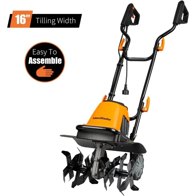 Lavadora eléctrica LawnMaster TE1016M de 10 amperios, 16 pulgadas, verde