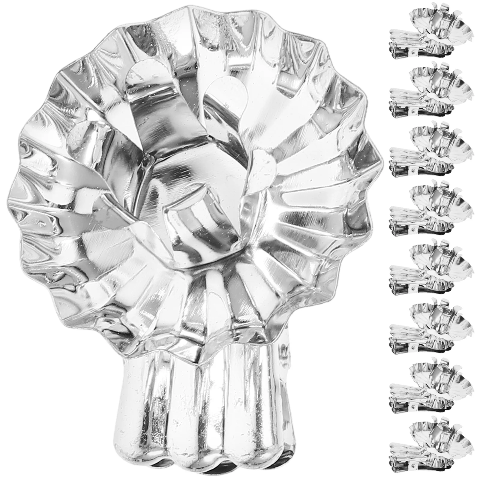 

36Pcs Metal Clips Christmas Tree Decoration Stable Iron Base Drip Protection Christmas Holder Metal Candles Clips