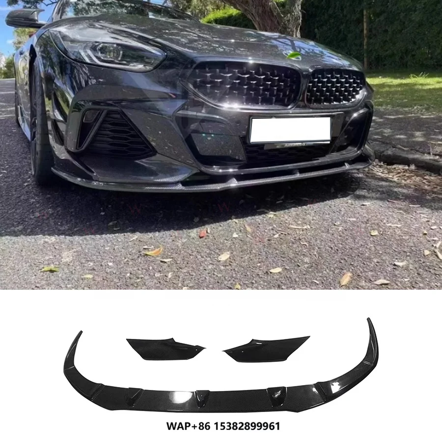 

G29 Carbon Fiber Front Bumper Lip for Z4 G29 M Sport 2019+ Front Lower Lip Spoiler Splitter Car Body Kit