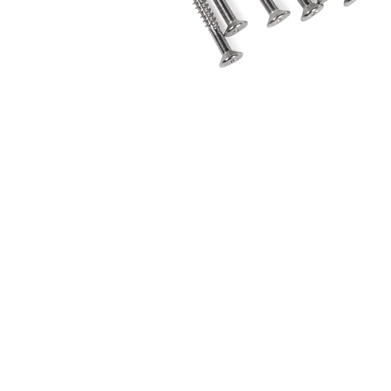 Selbstschneidende Schraube aus Edelstahl 304, verlängerter Flachkopf, Senkkopfschraube, Holzschraube mit Schaltsteckdose M4 – Detail 8