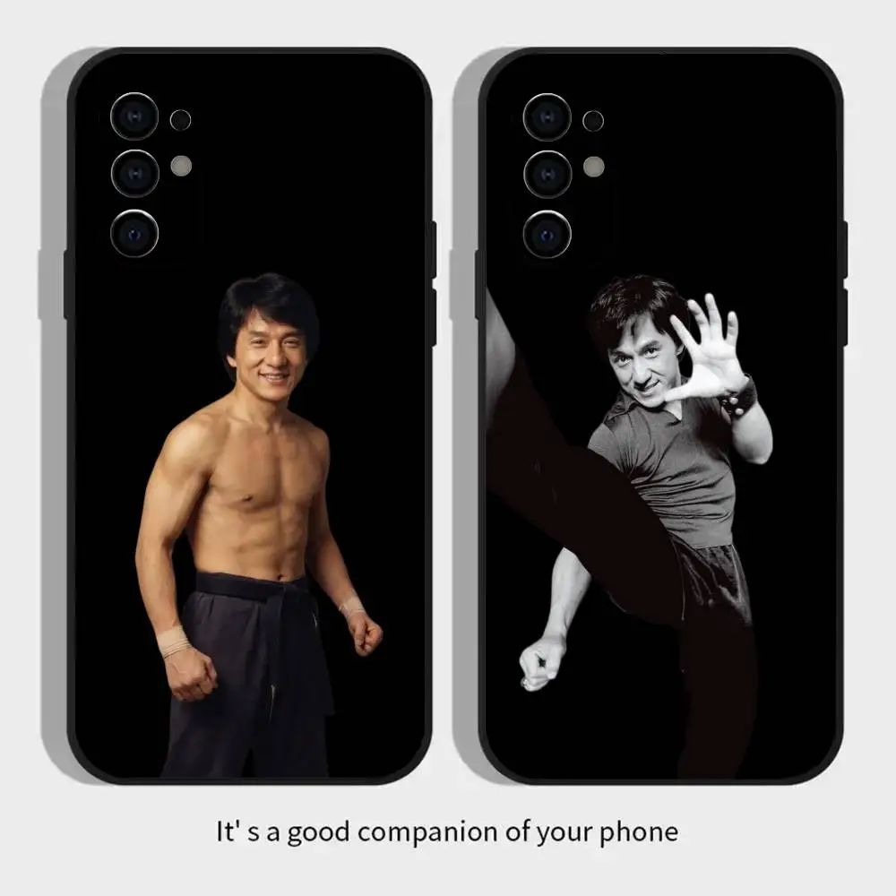 Jackie Chan Precise Hole TPU Printed Phone Case For Samsung Galaxy S26/S25/24/23/22/30/21/10/9,Ultra,Plus