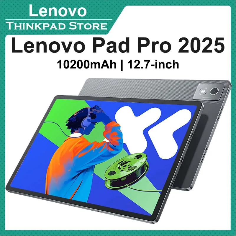 New Lenovo Xiaoxin Pad Pro 12.7 2025 Tablet Dimensity 8300 2.9k Resolution 144Hz Refresh Rate WIFI 10200mAh WIFI