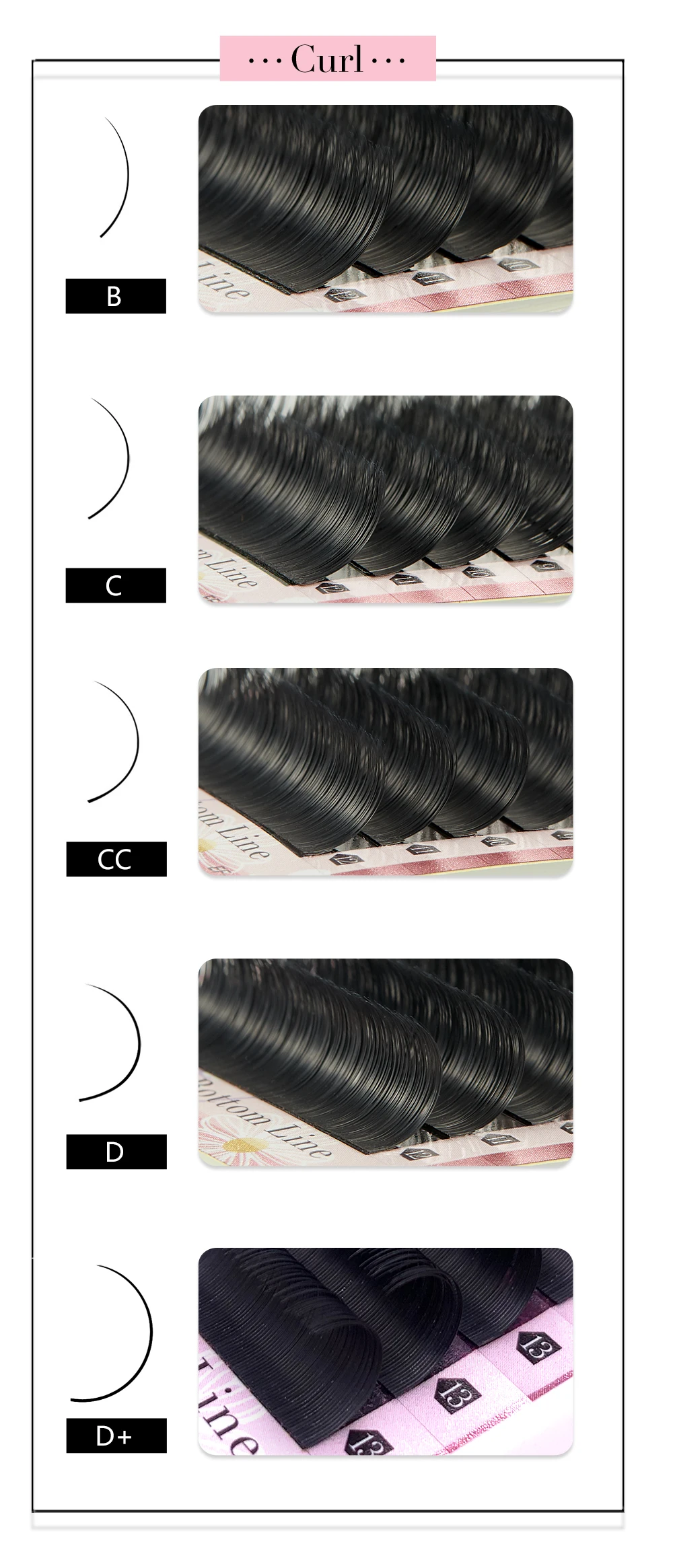 Yelix Schwarze Ellipsenförmige Flache Wimpernverlängerungen 12 Reihen Tray Professionelle Salon-Ausstattung Großhandel Split-Tip Dichtes Volumen Lashe – Detail 8