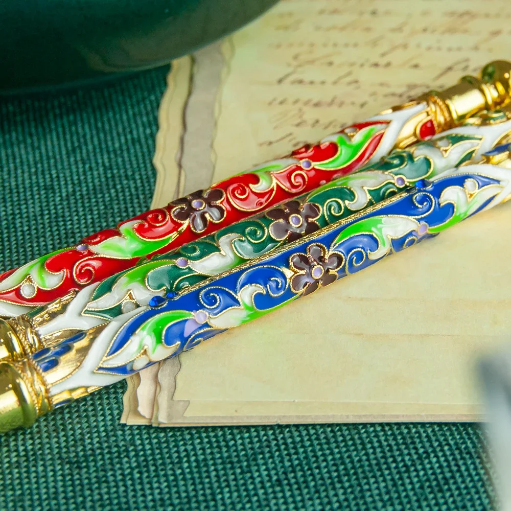 HTISOK 3-teiliges orthodoxes Stiftset, religiöse Schreibutensilien, emailliert und mit goldenen Akzenten verziert, ideal als Geschenk zum Gebet. – Detail 9