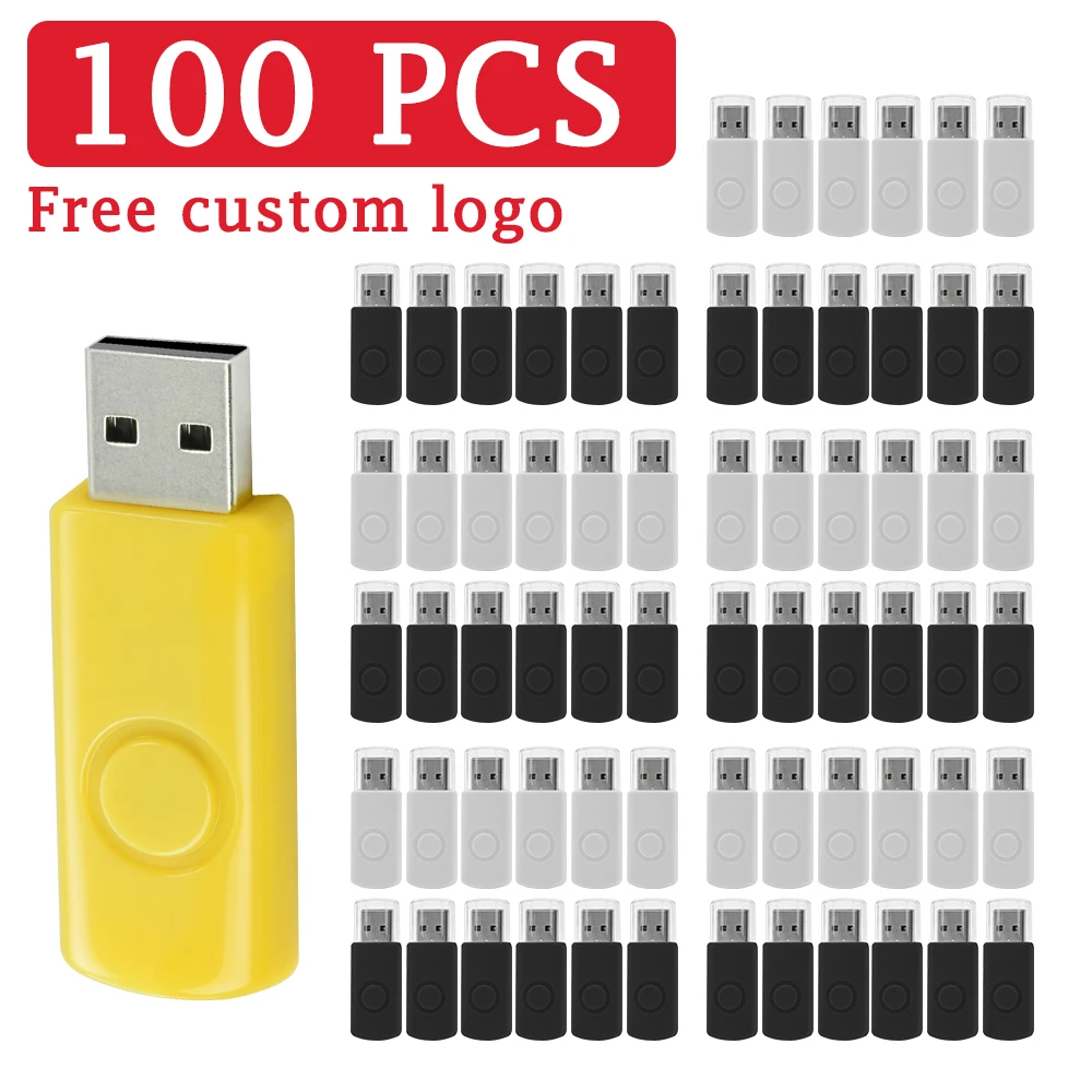 

100 шт./лот USB 2.0 модные флеш-накопители 64 ГБ 128 ГБ 32 ГБ 16 ГБ 8 ГБ 4 ГБ, флешка, USB-накопитель, с возможностью нанесения логотипа бесплатно