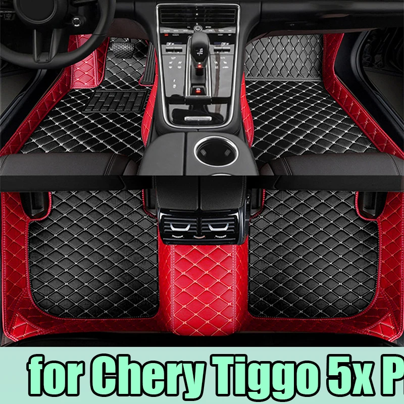 Customized Artificial Leather Car Floor Mat For Chery Tiggo 5x Pro 2023 Protect Your Vehicle's Interior Accessory