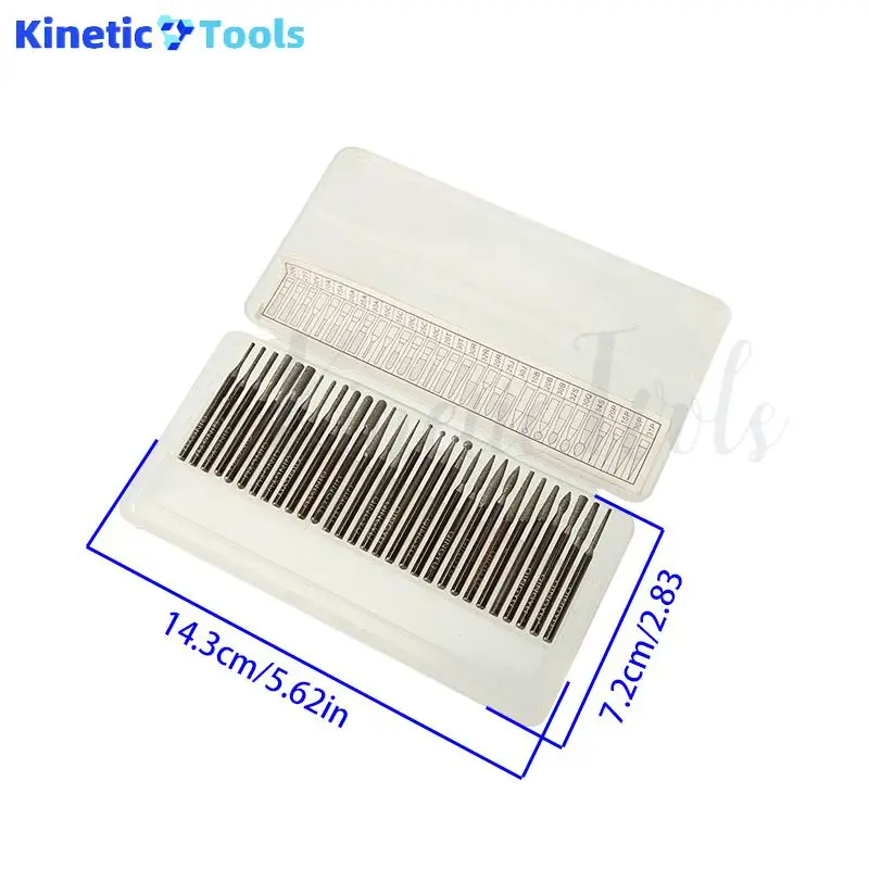 30 Buah Mata Bor Manikur Kepala Gerinda Kuku untuk Kuku Buatan Alami Alat Pemoles Pengamplas Tahan Lama Penggunaan Salon Rumah