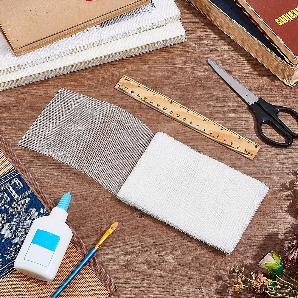 Book Spine Binding Cloth, Lightweight Breathable Book Repair Material, Prevents Pages Falling Out, Moisture-Proof for Old Book
